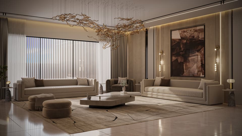 وحدة نموذج 1 | إتش إس فيلاز (HS Villas) | شركة حمد محمد بن سعيدان العقارية
